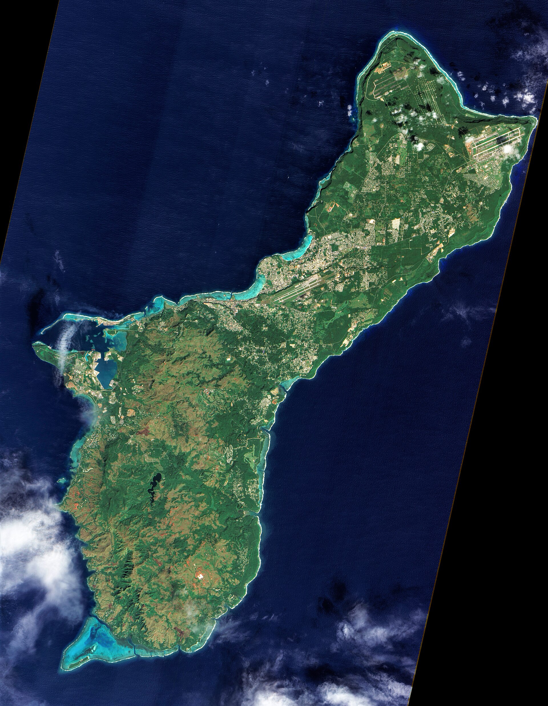 Imagem de referência de Guam, descrito nos dados abertos como território não incorporado dos Estados Unidos