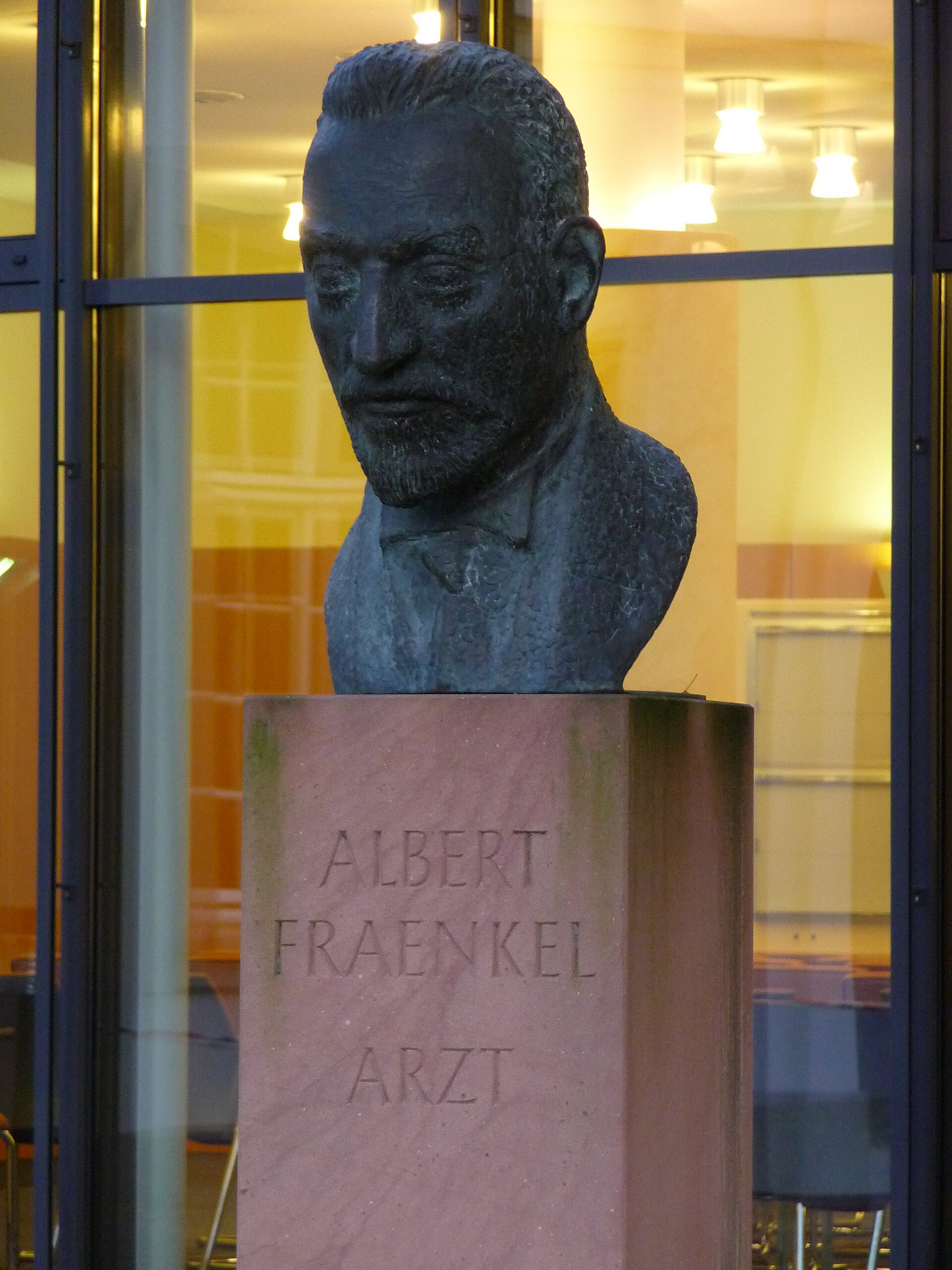 Imagem de referência de Albert Fraenkel, descrito nos dados abertos como professor académico alemão