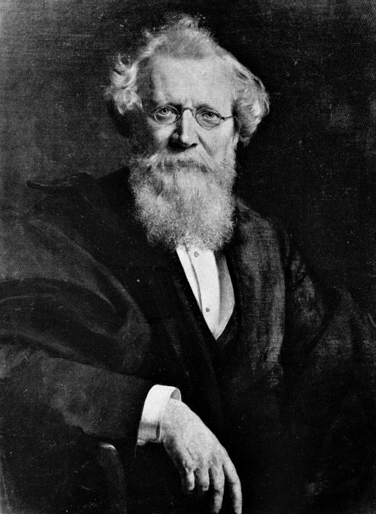 Imagem de referência de August Wilhelm von Hofmann, descrito nos dados abertos como químico alemão