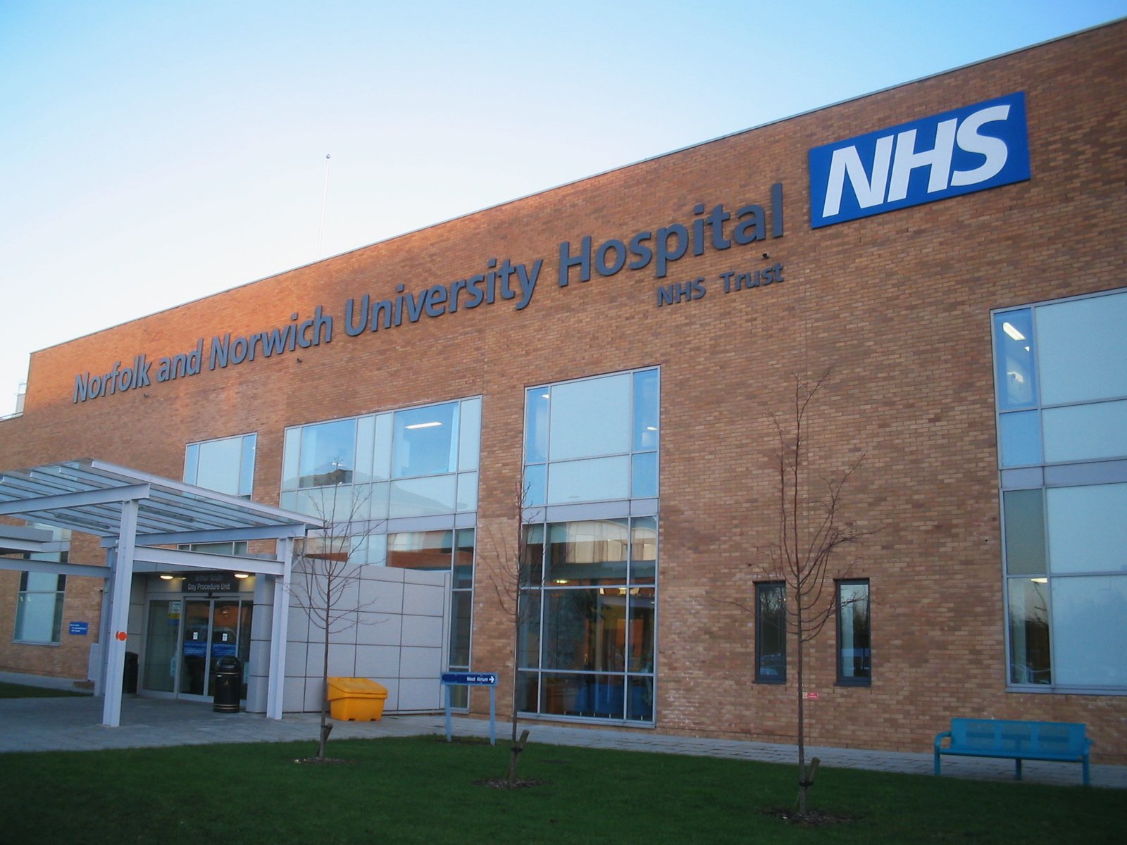 Imagem de referência relacionada a Norfolk and Norwich University Hospital, item descrito como registro de referência sobre Norfolk and Norwich University Hospital, organizado a partir de dados estruturados abertos