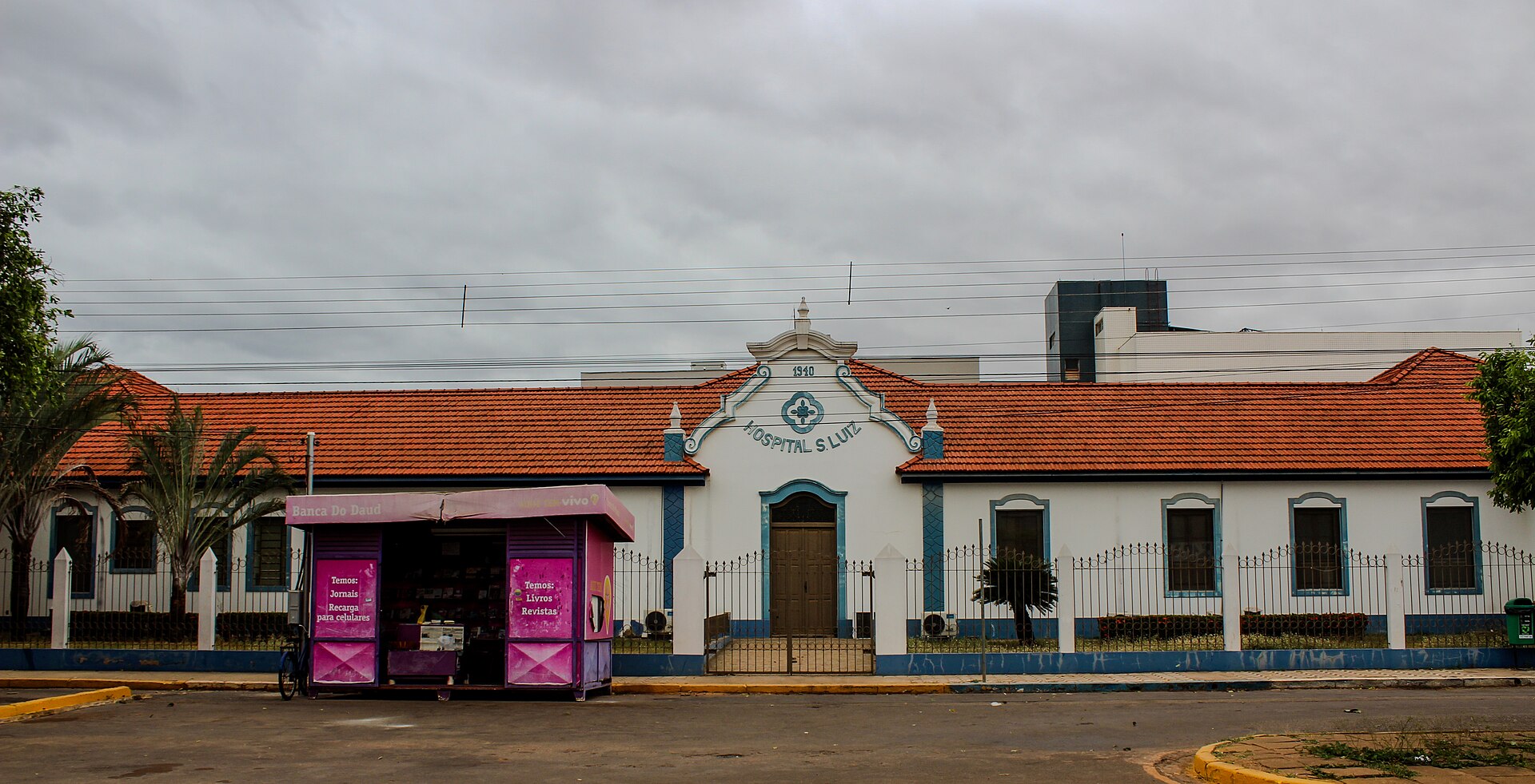 Imagem de referência relacionada a Hospital São Luiz, item descrito como bem de interesse histórico em Cáceres, Mato Grosso, Brasil