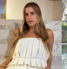 Shantal aluga a casa por R$ 40 mil Foto: Reprodução/Instagram e Bossa Nova Sotheby's