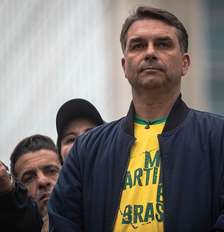 O candidato à Presidência pelo PL, Flávio Bolsonaro Foto: Taba Benedicto/Estadão / Estadão