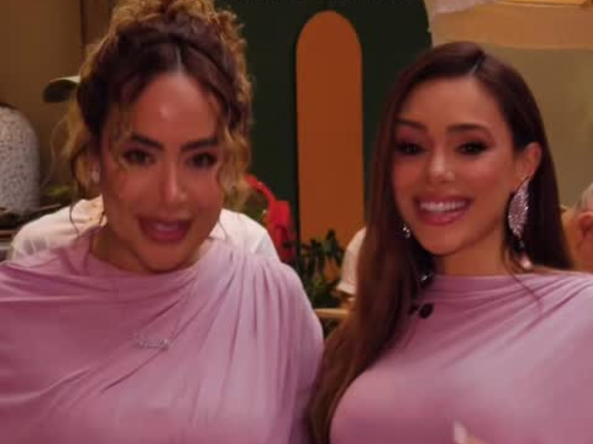 Bruna Biancardi revela reação ao ver que irmã de Neymar usou look igual o dela na festa de Mavie