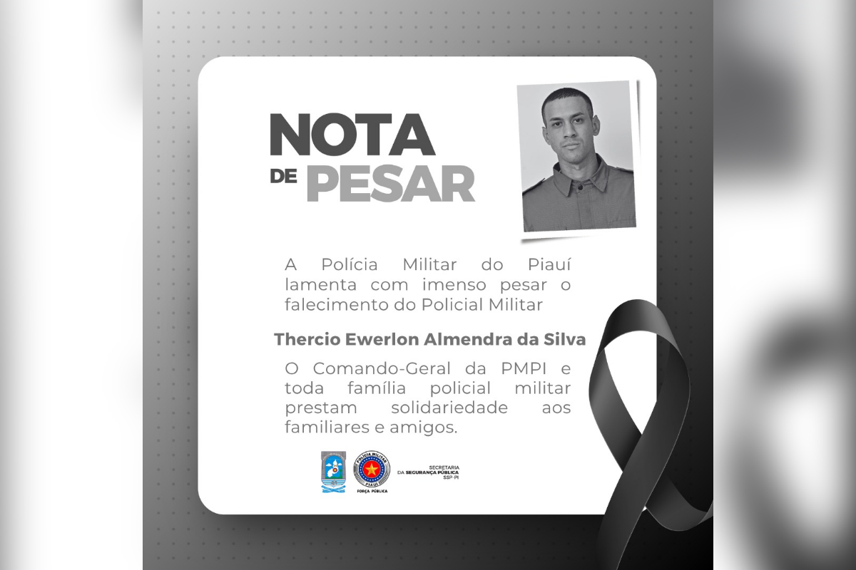 PM sofre acidente em perseguição a suspeito e morre após 7 dias internado
