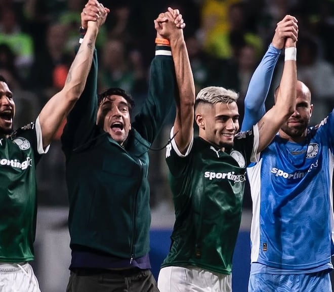 ‘É um time sem repertório. Treinador que não presta. É tudo que vocês sabem (falar). Esperto, Abel tira o foco da expulsão de Andreas e ironiza a imprensa