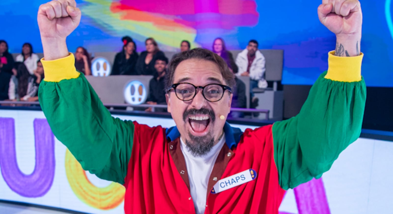 haps Melo relembra a origem do personagem feito para a filha Edu Moraes/RECORD