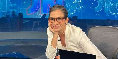 Veterana no 'JN', Renata Vasconcellos é muito valorizada pela cúpula da Globo Foto: Reprodução