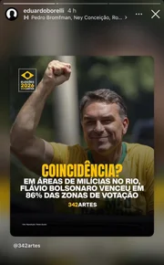 Eduardo Borelli, ator do filme sobre Leandro & Leonardo, faz críticas a Flávio Bolsonaro nas redes